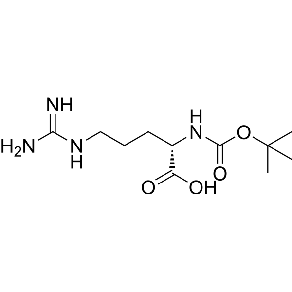 (S)-2-((tert-Butoxycarbonyl)amino)-5-guanidinopentanoic acid 13726-76-6